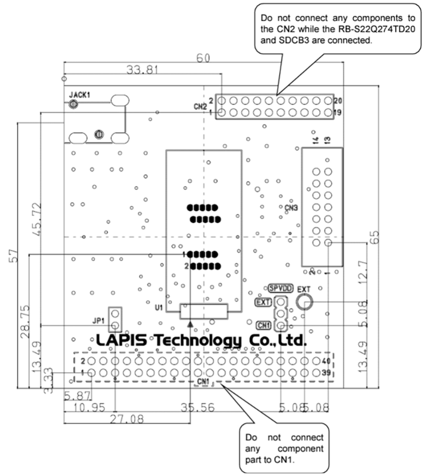 Circuit de localisation - ROHM Semiconductor Carte de référence RB-S22Q274TD20